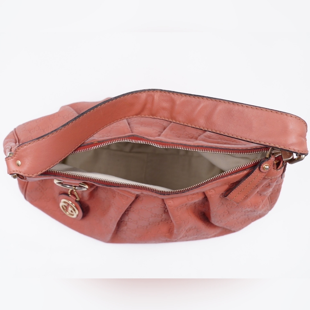 GUCCI Guccissima Sukey Hobo Rose - Picture 15 of 16